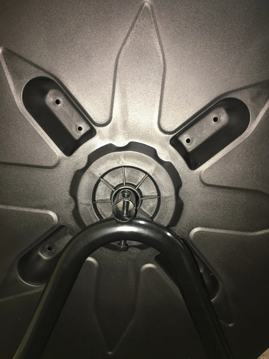 MAZE & GENESIS 42 Gallon Compost Tumbler with Cart