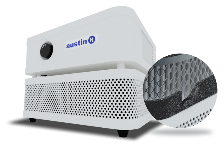 Austin Air It Air Purifier with VOC Carbon Wrap
