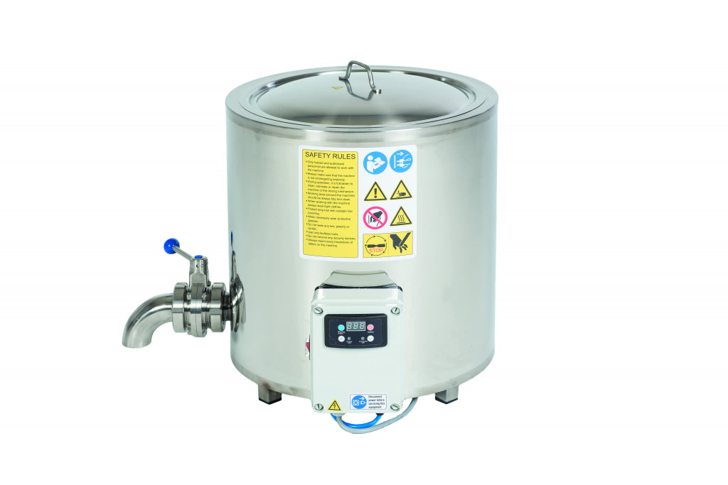 Milk Pasteurizer, Cheese and Yogurt Kettle Milky FJ 50 E (2x115V)