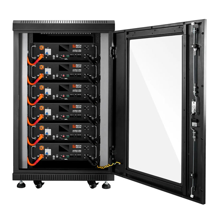 ALPHA 5 PRO | 51.2V 100Ah LiFePO4 Battery | Premium 48V Server Rack Lithium Battery for Residential, Commercial, RVs, Off-Grid | 7,000 Lifetime Cycles | 10 Year Warranty | UL1973, UL9540A Certified | BACKORDER
