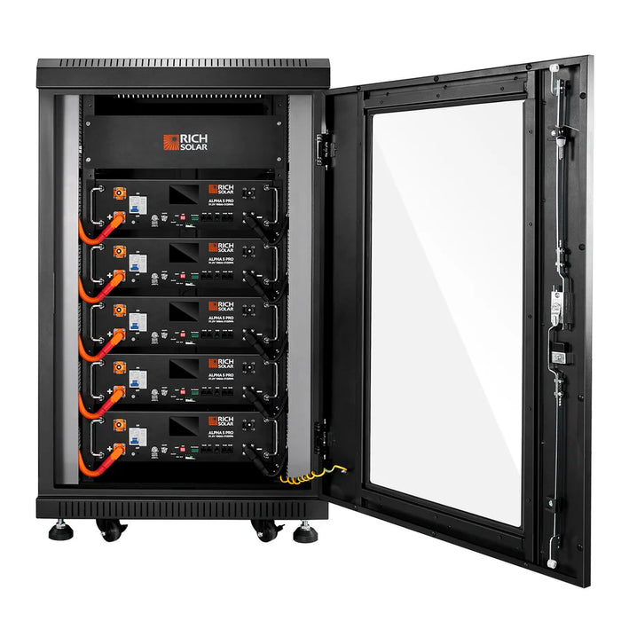 ALPHA 5 PRO | 51.2V 100Ah LiFePO4 Battery | Premium 48V Server Rack Lithium Battery for Residential, Commercial, RVs, Off-Grid | 7,000 Lifetime Cycles | 10 Year Warranty | UL1973, UL9540A Certified | BACKORDER