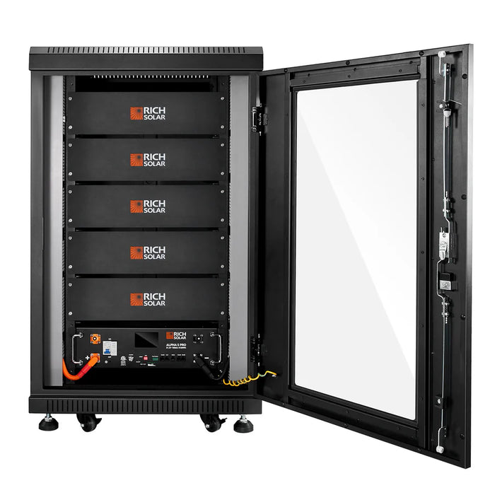 ALPHA 5 PRO | 51.2V 100Ah LiFePO4 Battery | Premium 48V Server Rack Lithium Battery for Residential, Commercial, RVs, Off-Grid | 7,000 Lifetime Cycles | 10 Year Warranty | UL1973, UL9540A Certified | BACKORDER