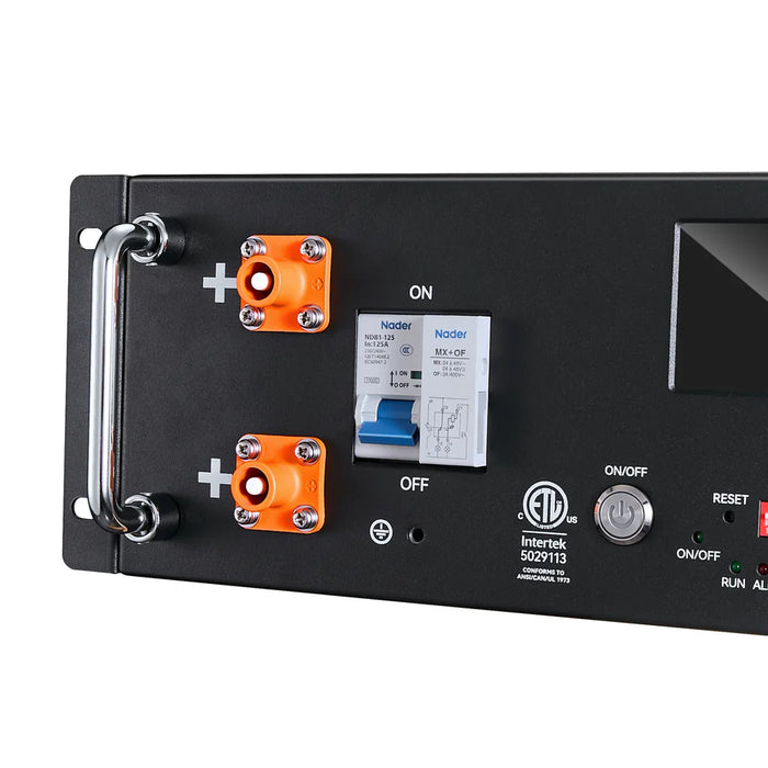 ALPHA 5 PRO | 51.2V 100Ah LiFePO4 Battery | Premium 48V Server Rack Lithium Battery for Residential, Commercial, RVs, Off-Grid | 7,000 Lifetime Cycles | 10 Year Warranty | UL1973, UL9540A Certified | BACKORDER