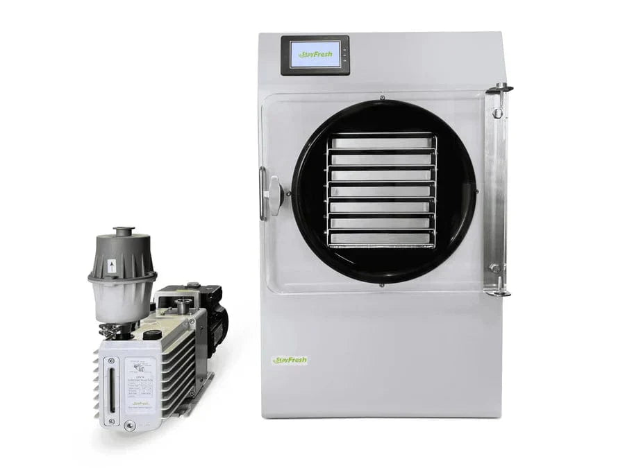 stay fresh freeze dryer (7 shelf) with industrial oil pump