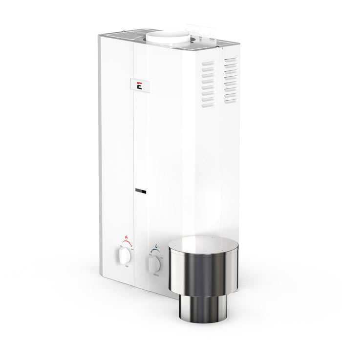 Eccotemp L10 3.0 GPM Portable Outdoor Tankless Water Heater w/ EccoFlo Diaphragm 12V Pump and Strainer