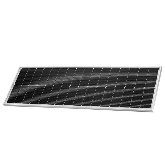 MEGA 100 SLIM | 100 Watt Slim Solar Panel | Compact 12V Off-Grid Narrow Solar Panel for Campers, Overlanders, Boats | 25-Year Output Warranty | UL Certified