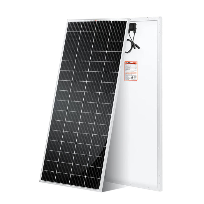 MEGA 200 MAX | 200 Watt 24 Volt Solar Panel | Premium 24V Off-Grid Solar Panel for RVs, Trailers, Cabins | 25-Year Output Warranty | UL Certified