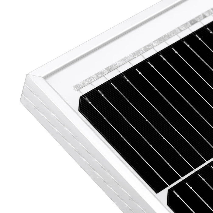 MEGA 220 | 220 Watt Solar Panel | Premium 12V Off-Grid Solar Panel for RVs, Cabins, Boats | 25-Year Output Warranty | UL Certified