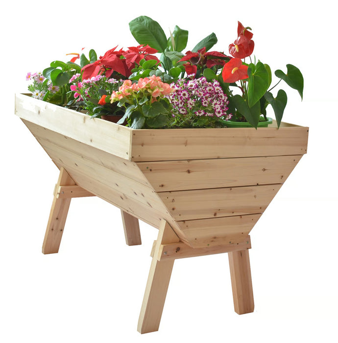 EDEN Raised V-Shaped Garden Table
