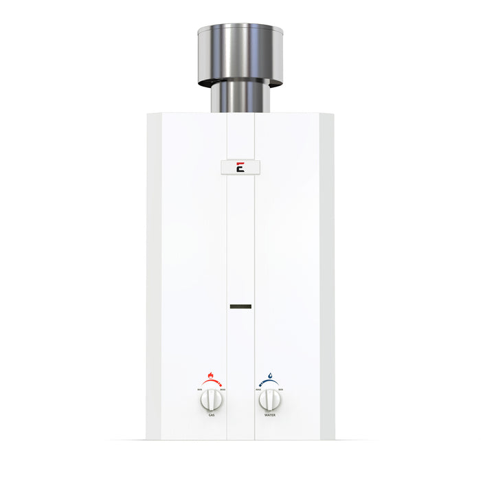 Eccotemp L10 3.0 GPM Portable Outdoor Tankless Water Heater w/ EccoFlo Diaphragm 12V Pump and Strainer